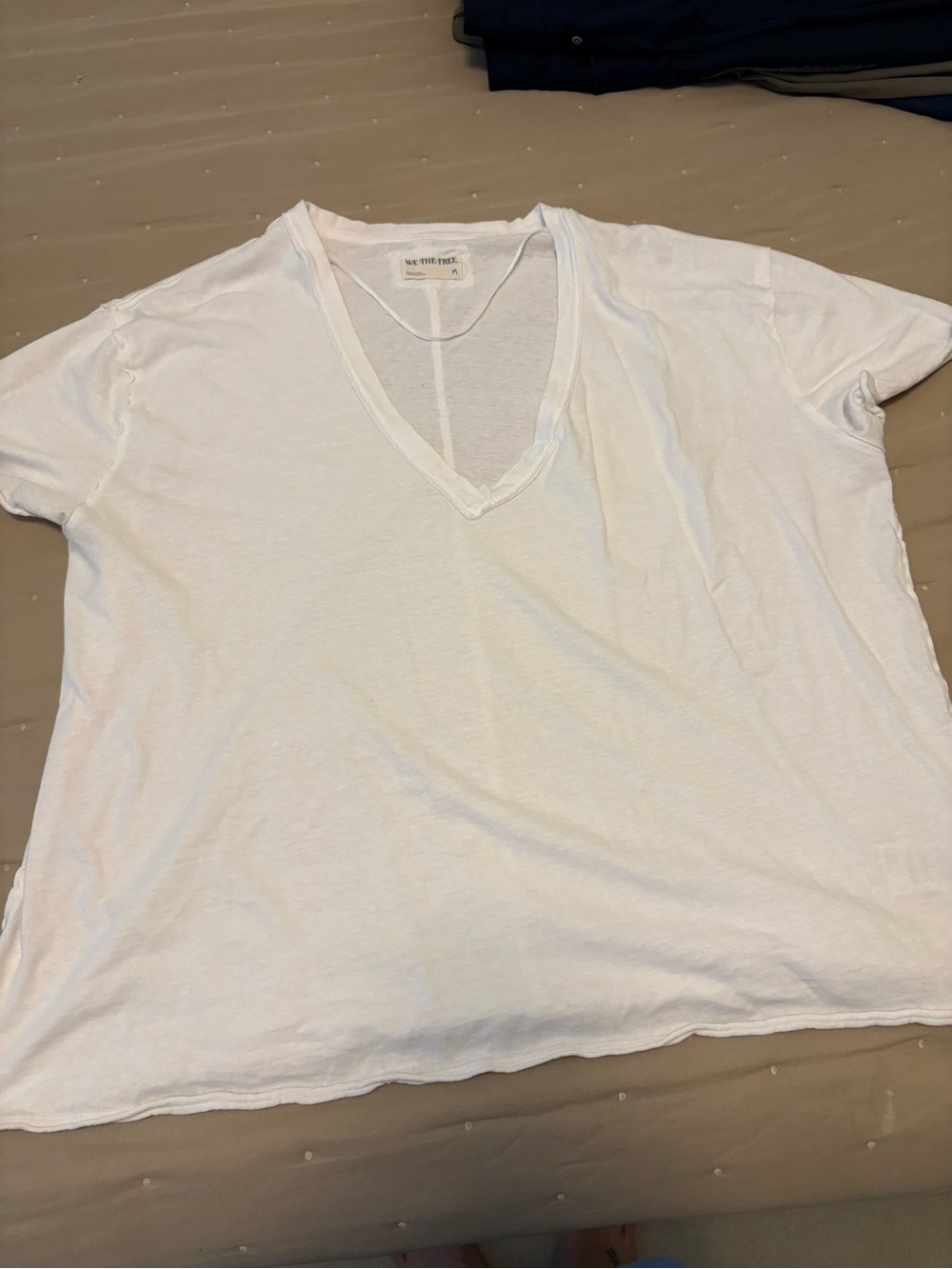We The Free Oversized V Neck Shirt